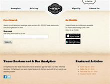 Tablet Screenshot of ontapreport.com